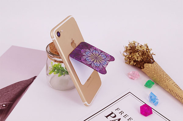 移動電源無痕可移膠貼,手機貼